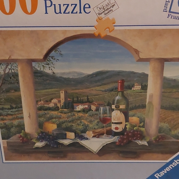 Ravensburger 500 Pc Puzzle Vineyard Bounty 81922 - Picture 2 of 6